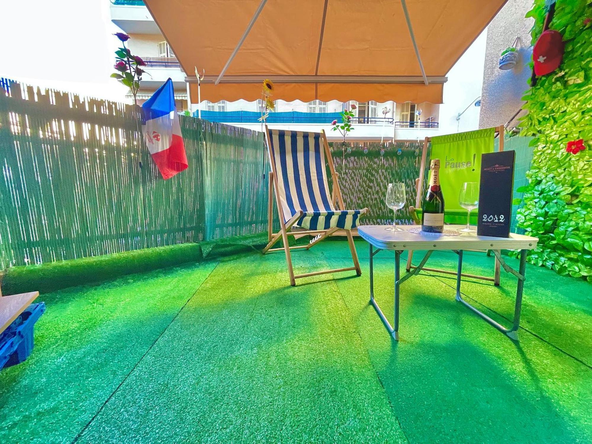 Apartment Confortable A Centre Cote Bel Terrasse Paddle Nizza