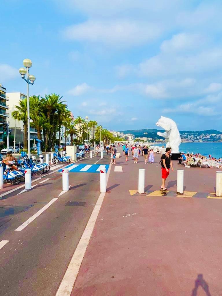Confortable A Centre Cote Bel Terrasse Paddle Nizza